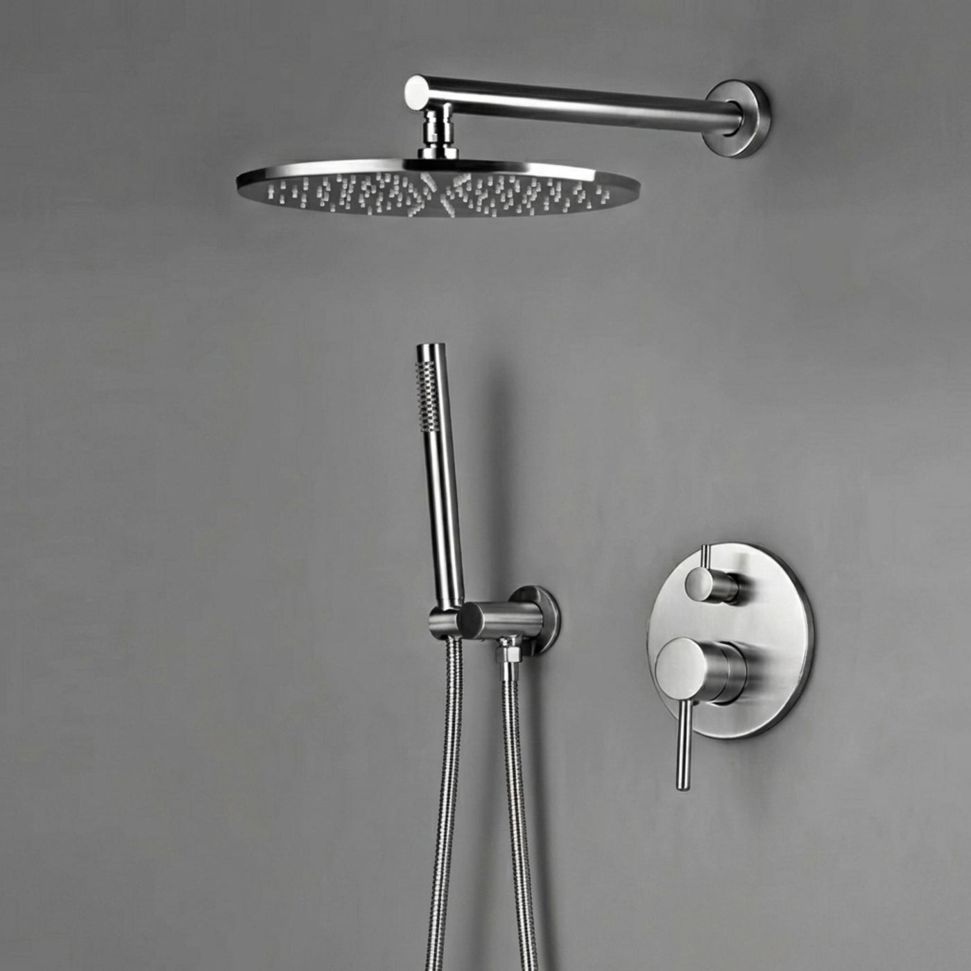 Colonne de Douche Encastrable Ronde – Pluie & Douchette