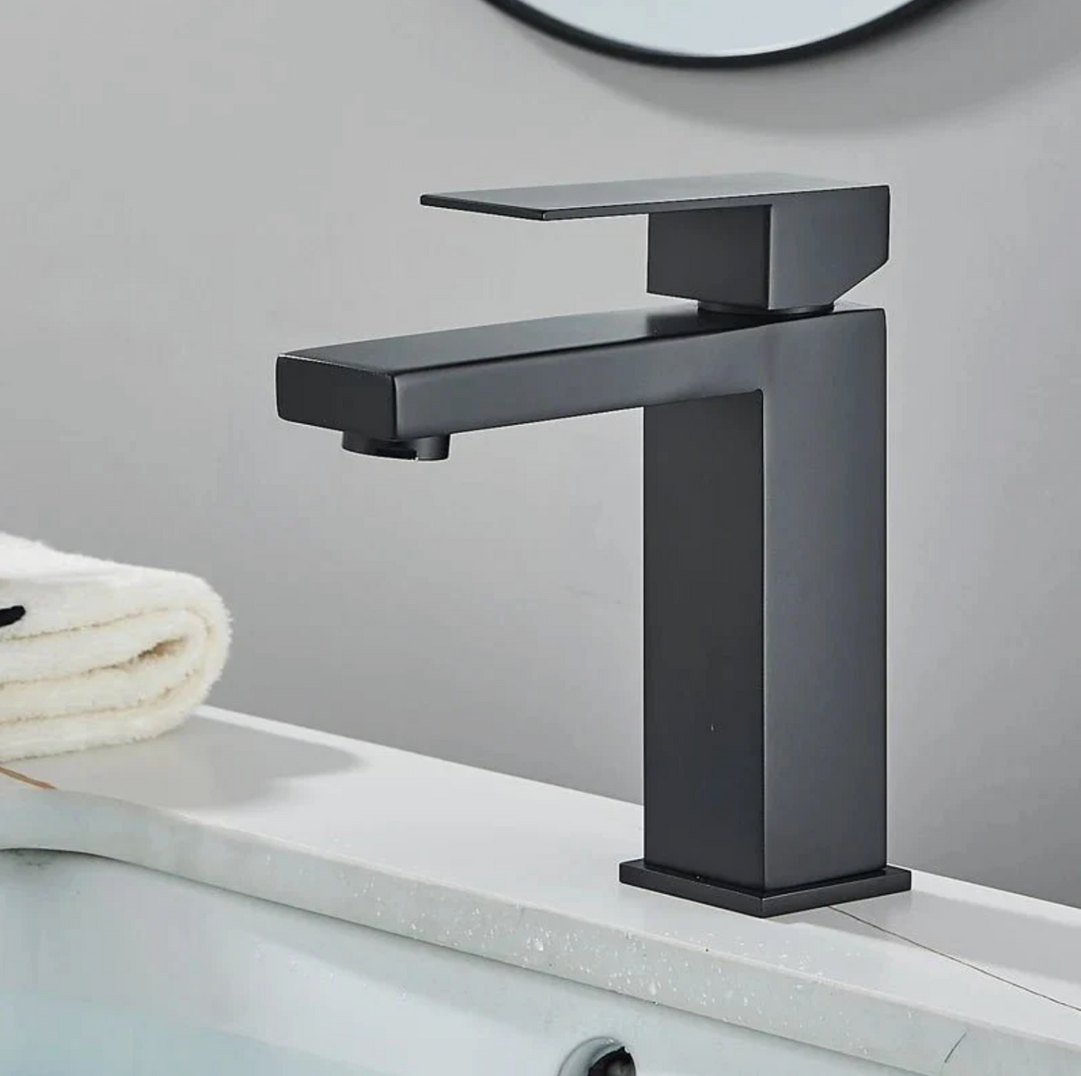 Robinet de salle de bain en inox