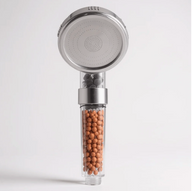 Pommeau de Douche Anti-Calcaire Filtrant – Billes Minérales, Haute Pression