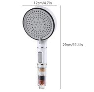 Pommeau de Douche Filtration Anti-Calcaire – Haute Pression & Économie d’Eau, 5 modes
