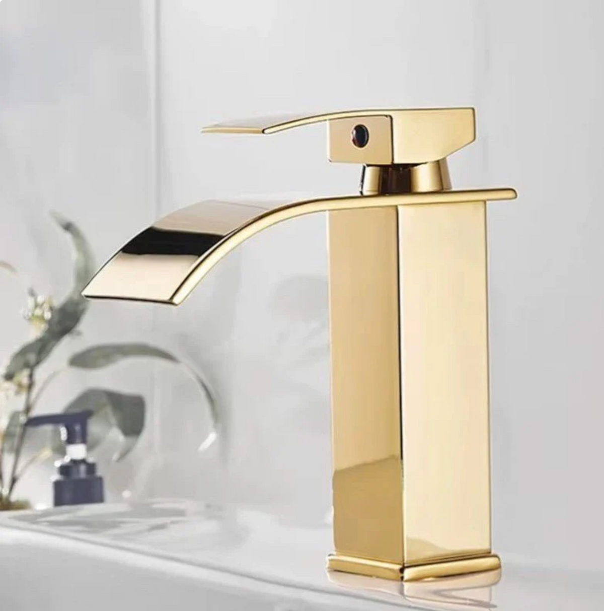 Robinet lavabo cascade inox – Design moderne durable