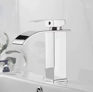 Robinet lavabo cascade inox – Design moderne durable