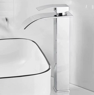 Robinet lavabo cascade inox – Design moderne durable