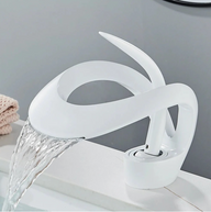 Robinet lavabo cascade design – Mitigeur en laiton durable
