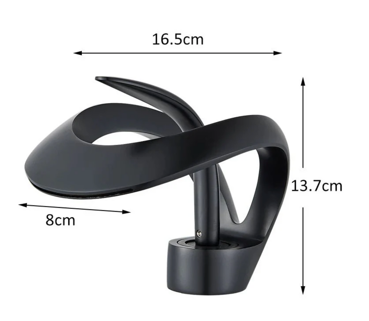 Robinet lavabo cascade design – Mitigeur en laiton durable