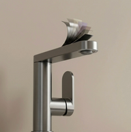 Mitigeur lavabo gris – Robinet salle de bain 360° chaud/froid