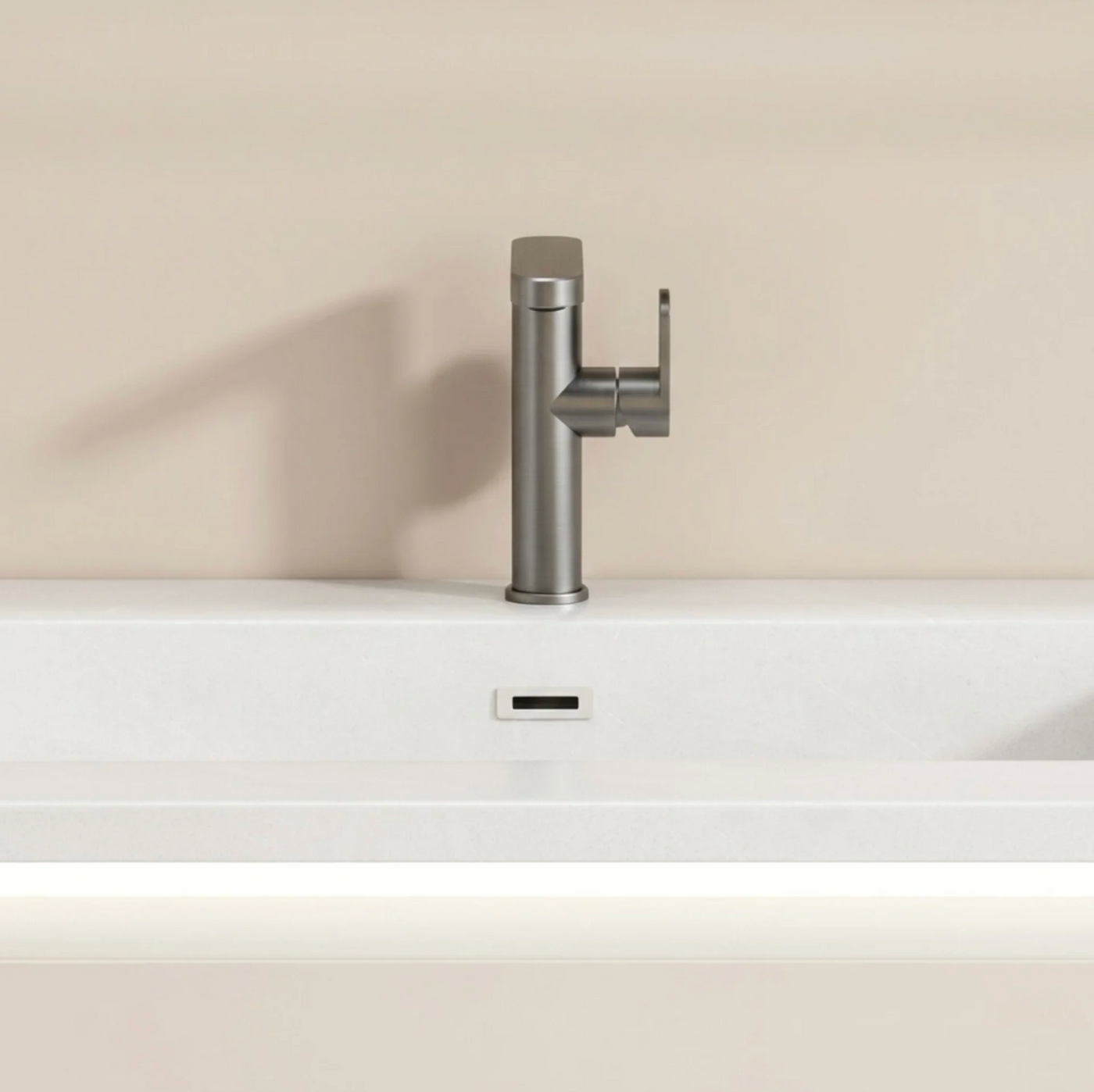 Mitigeur lavabo gris – Robinet salle de bain 360° chaud/froid