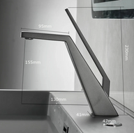 Robinet lavabo moderne en laiton – Haut de gamme