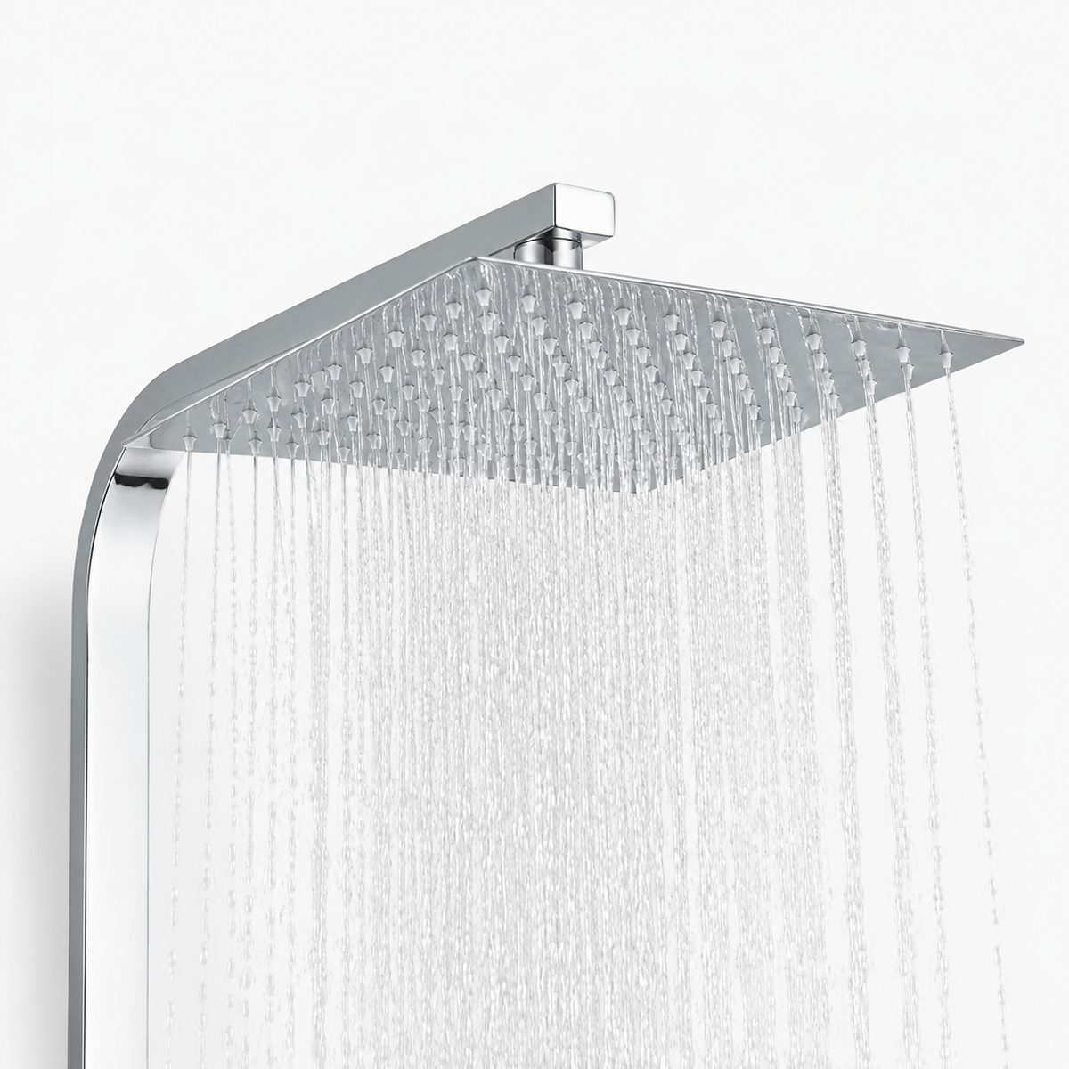 Colonne de Douche Thermostatique Chrome – Pluie / Douchette