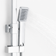 Colonne de Douche Thermostatique Chrome – Pluie / Douchette