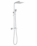 Colonne de Douche Thermostatique Chrome – Pluie / Douchette