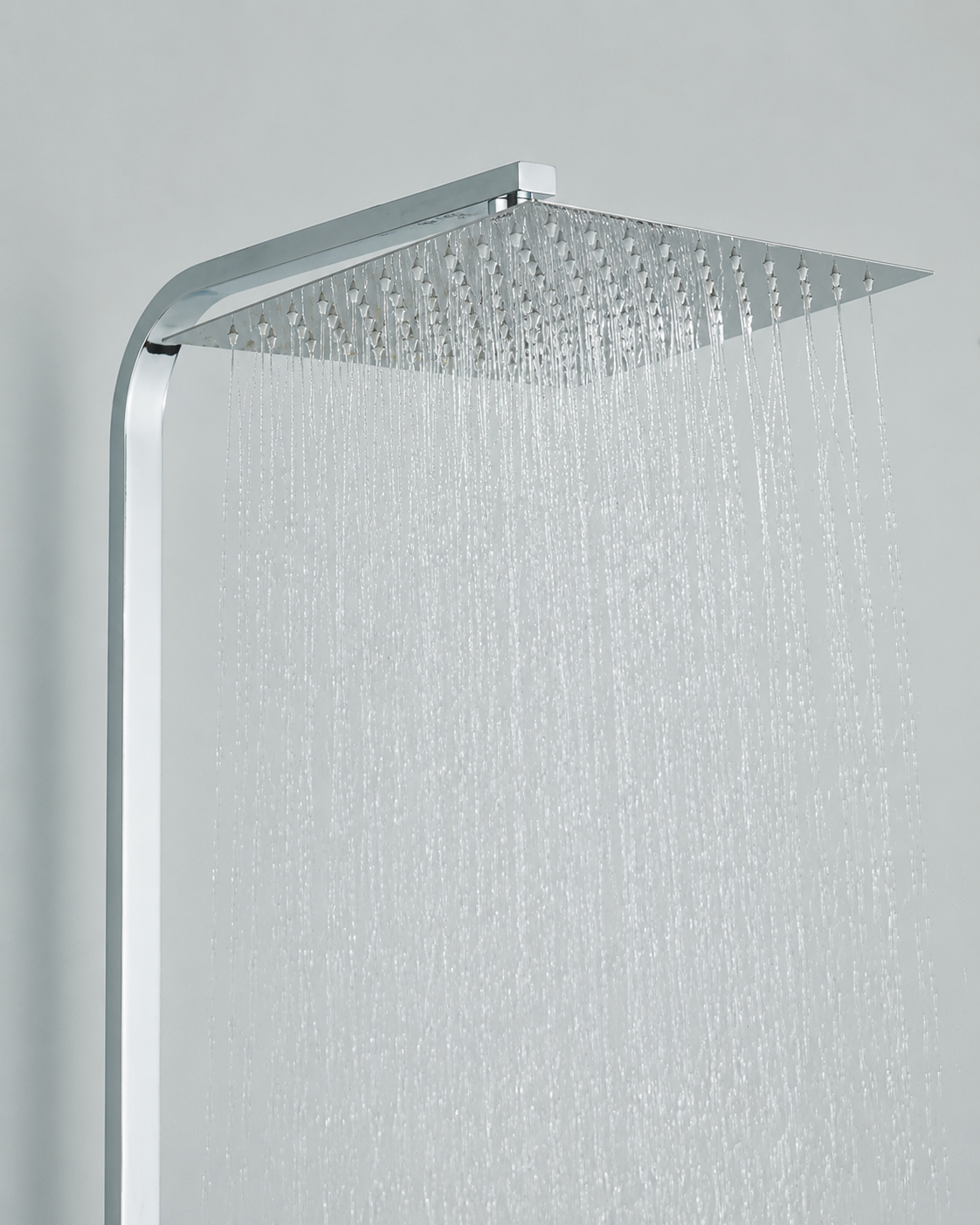 Colonne de Douche Thermostatique Chrome – Pluie / Douchette