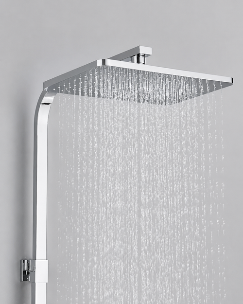 Colonne de Douche Design Noir / Chrome