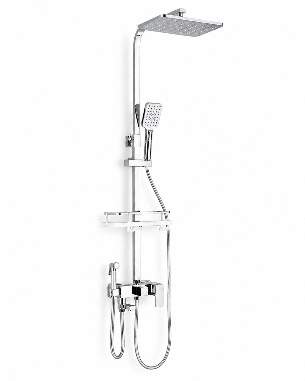 Colonne de Douche Design Noir / Chrome