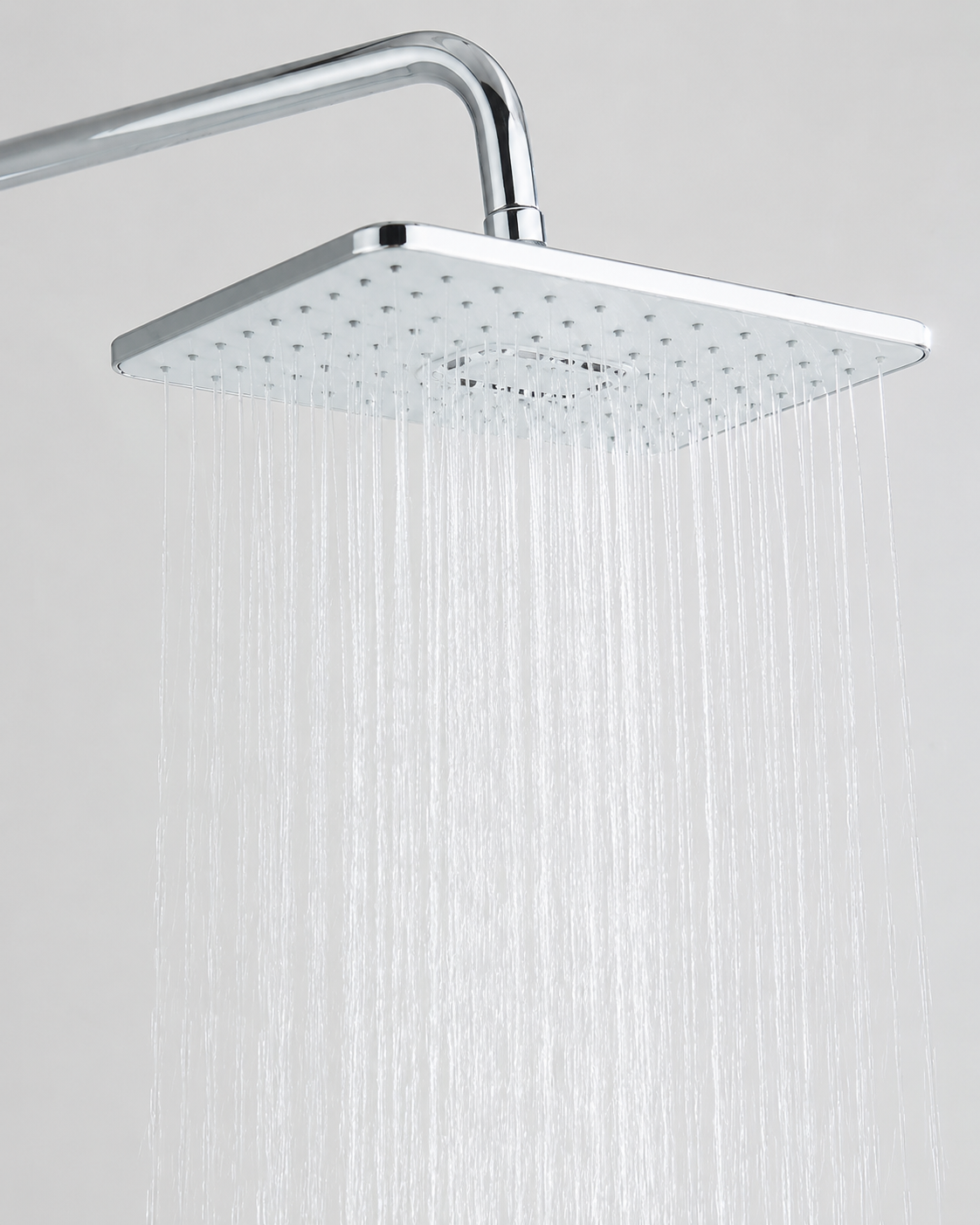 Colonne de Douche Pluie Noir Mat / Chrome – Ensemble Douche avec Douchette