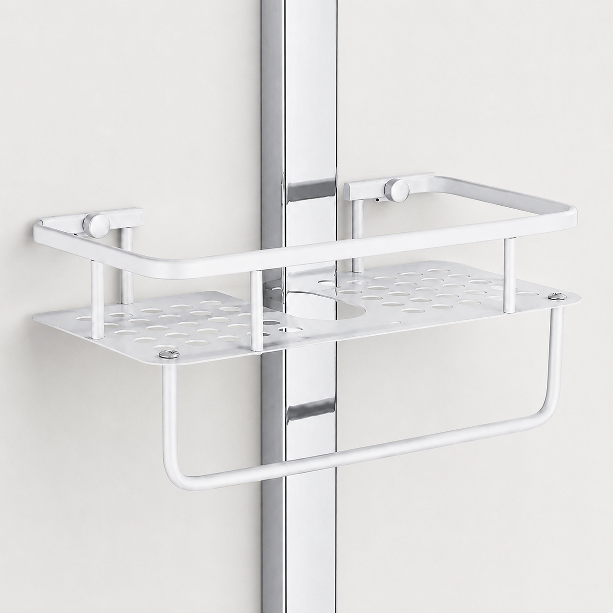 Colonne de Douche Thermostatique avec Affichage Digital – Pluie et Douchette - Noir mat & Chrome