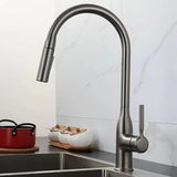 Robinet de cuisine extractible 360° – Douchette 2 jets