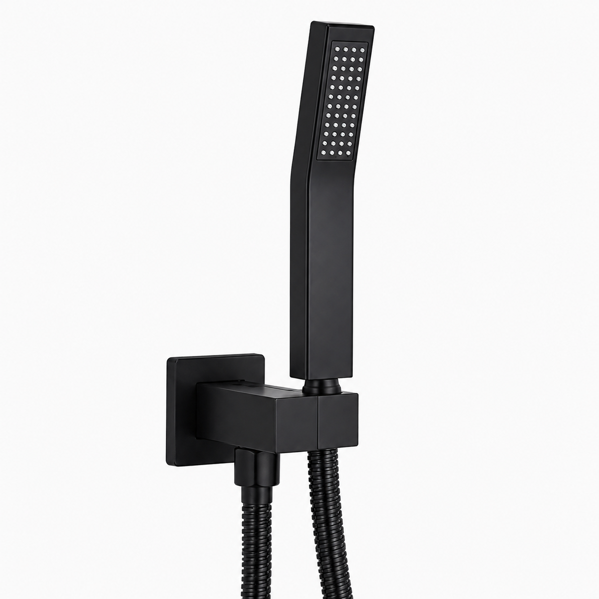 Colonne de Douche Encastrable Luxe LED – Pluie & Cascade, Douchette - Or