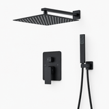 Colonne de Douche Encastrable Noir Mat – Luxe & Confort au Quotidien - Noir mat