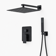Colonne de Douche Encastrable Noir Mat – Luxe & Confort au Quotidien - Noir mat