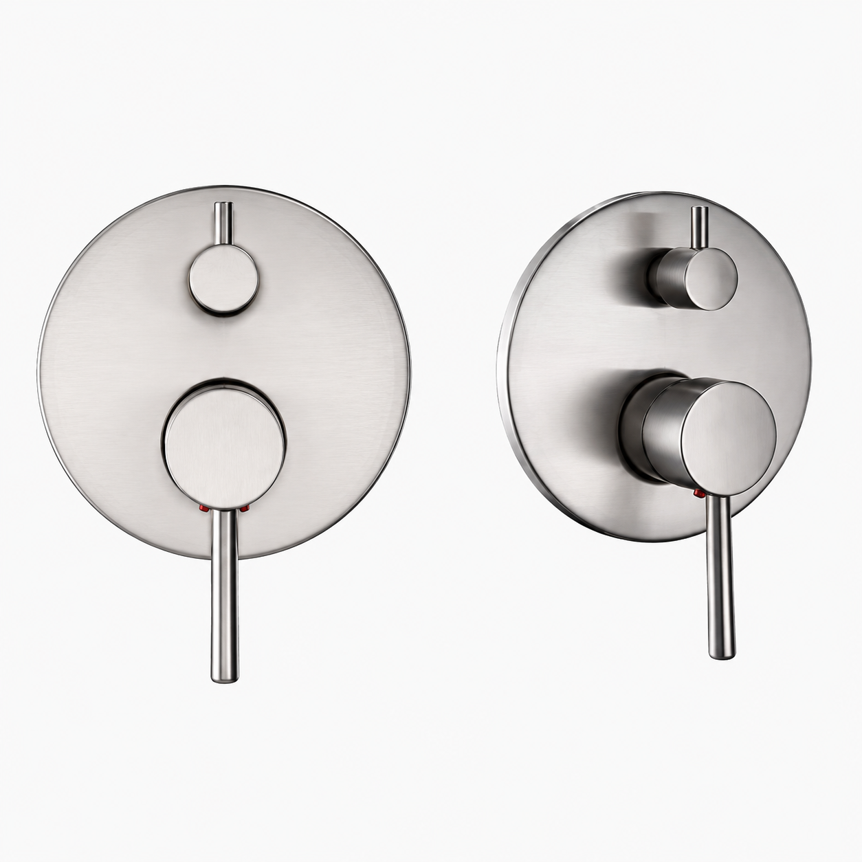 Colonne de Douche Encastrable Ronde – Pluie & Douchette - Or rose