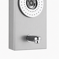 Colonne de Douche Hydromassante Chrome à Affichage Digital LED – Massage & Détente