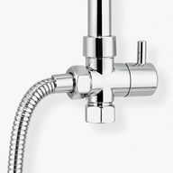 Colonne de Douche Pluie Chrome – Ensemble Douche avec Douchette