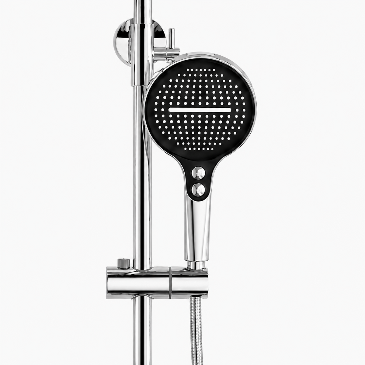 Colonne de Douche Premium – Pluie, Douchette & Bec Baignoire – Chrome