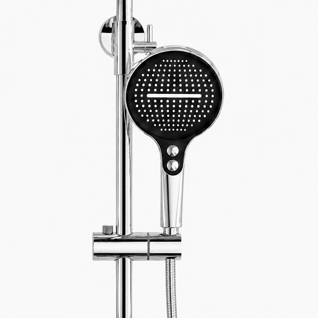 Colonne de Douche Premium – Pluie, Douchette & Bec Baignoire – Chrome