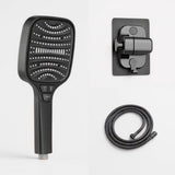 Pommeau de Douche Anti-Calcaire – Haute Pression & Économie d’Eau, 7 Modes, Bouton Stop