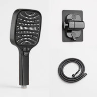 Pommeau de Douche Anti-Calcaire – Haute Pression & Économie d’Eau, 7 Modes, Bouton Stop