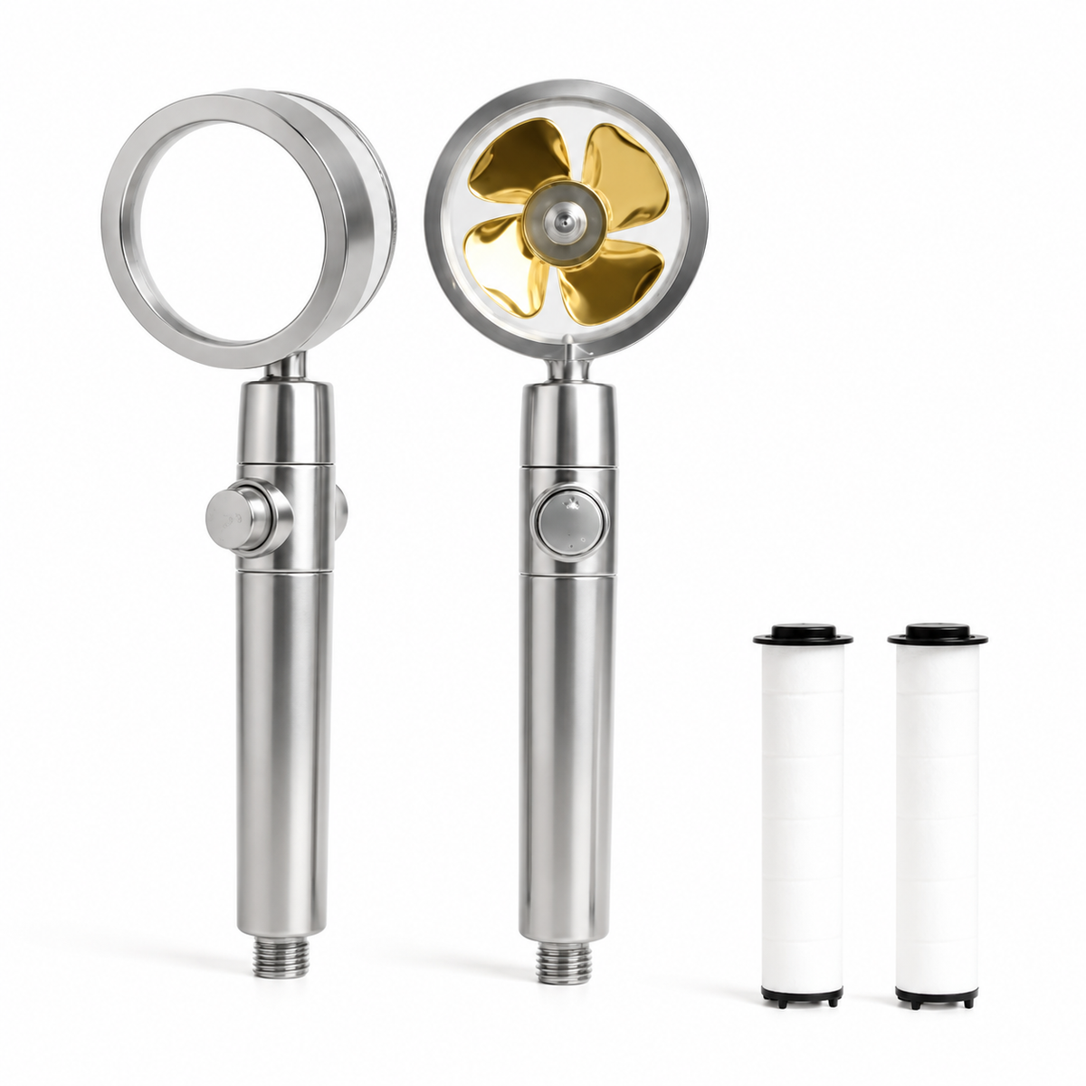 Pommeau de Douche Turbo –  Rotation 360°